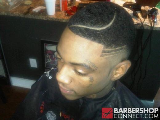 Soulja Boy With A High Top Fade Done By Bobby Henderson