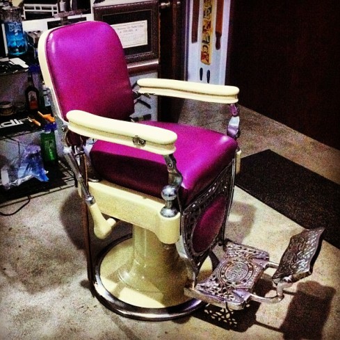 Lawrence The Barber Custom Chair