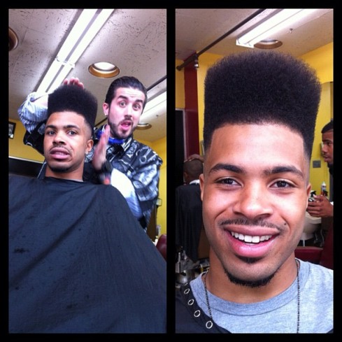 Lawrence the Barber Hightop fade 2